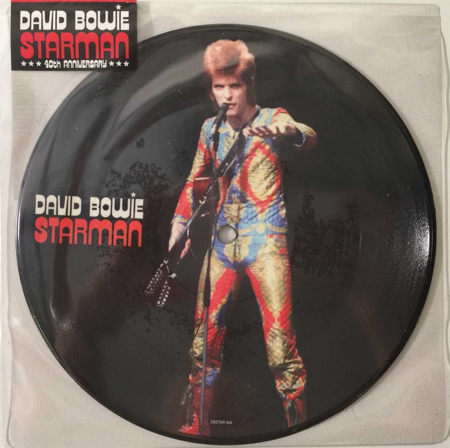 Lot 41 - DAVID BOWIE - STARMAN 7" (40TH ANNIVERSARY 2014 PICTURE DISC RELEASE - DBSTAR 40).