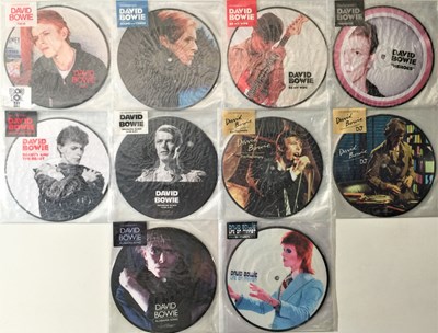 Lot 43 - DAVID BOWIE - 40TH ANNIVERSARY 7" PICTURE DISC RELEASES