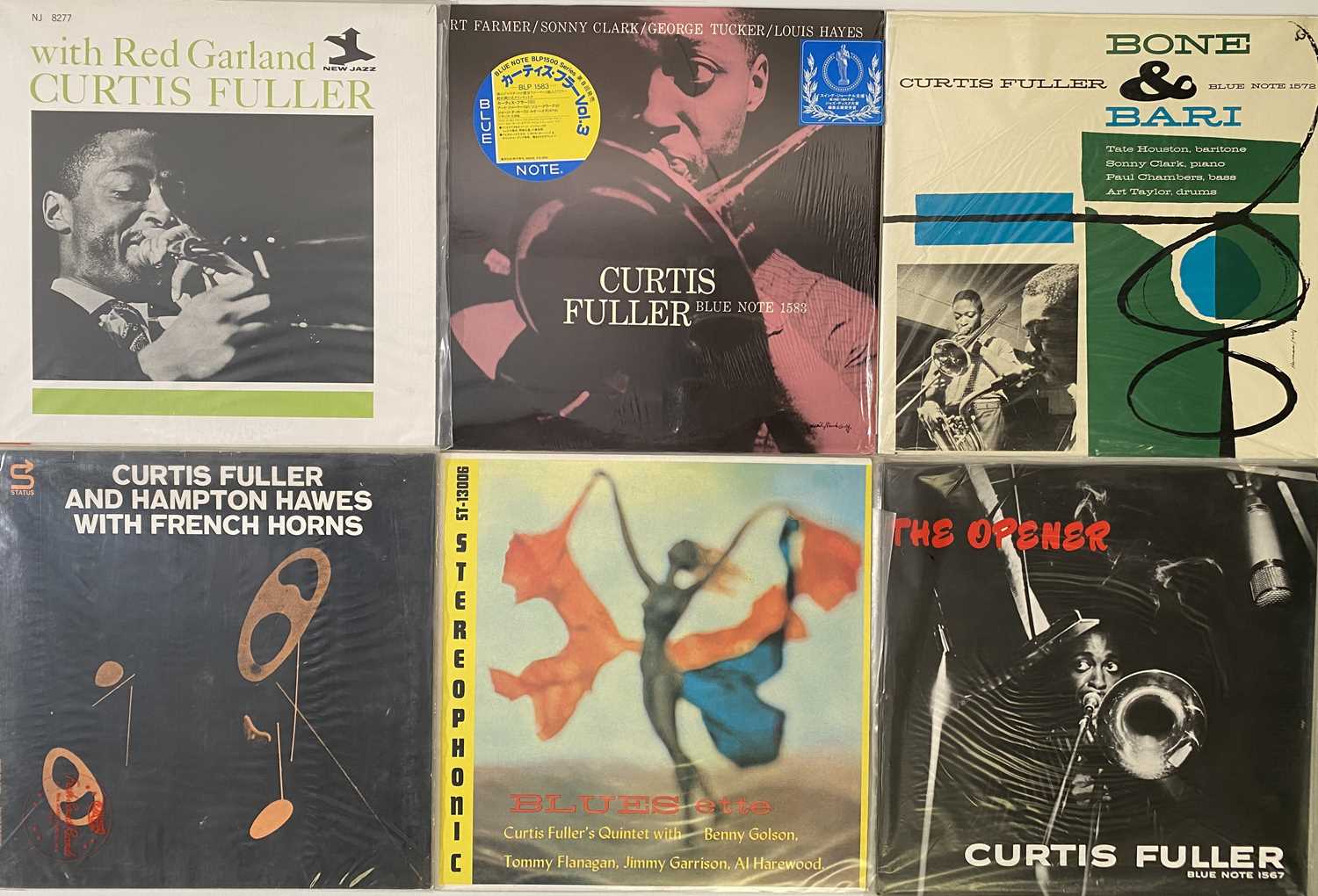 Lot 39 - TREMENDOUS TROMBONISTS - BLUE NOTE ARTISTS - LP PACK