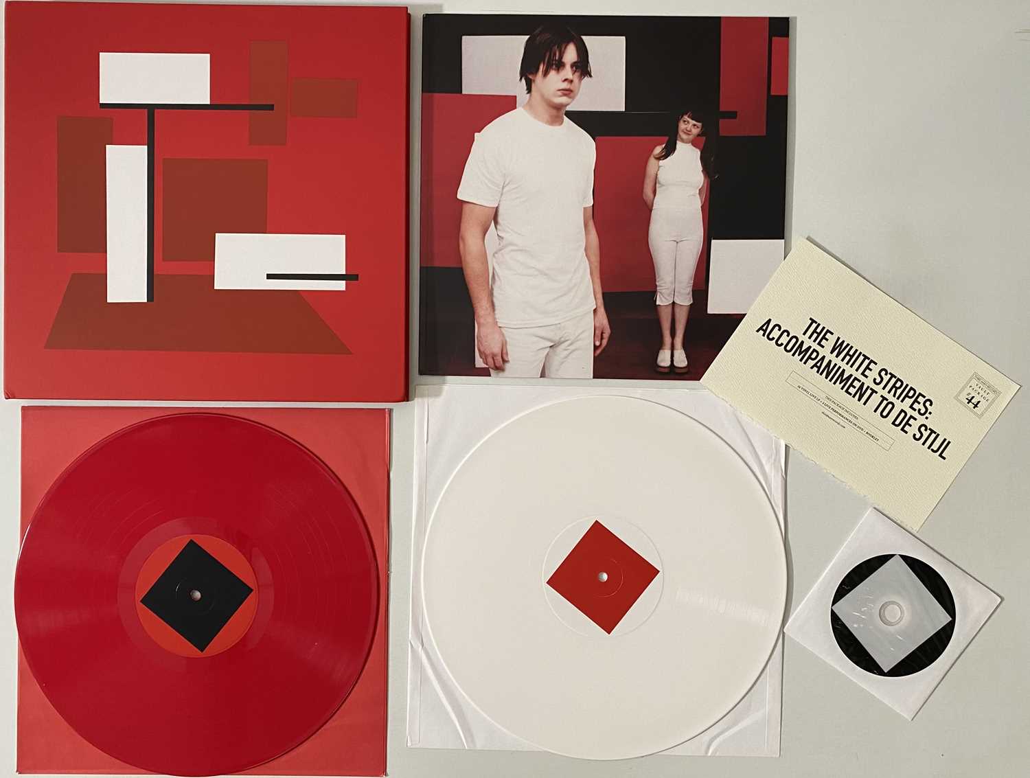 Lot 96 - THE WHITE STRIPES - DE STIJL XX LP/ DVD (THIRD MAN VAULT PACKAGE #44 - TMR-667)