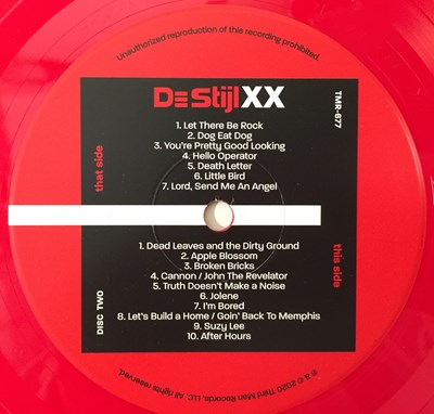 Lot 96 - THE WHITE STRIPES - DE STIJL XX LP/ DVD (THIRD MAN VAULT PACKAGE #44 - TMR-667)