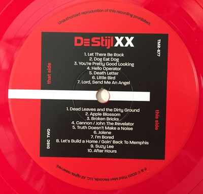 Lot 96 - THE WHITE STRIPES - DE STIJL XX LP/ DVD (THIRD MAN VAULT PACKAGE #44 - TMR-667)