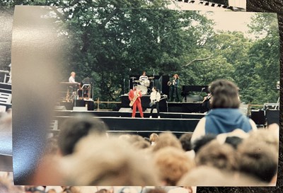 Lot 285 - 1970S CONCERT PHOTOS WITH COPYRIGHT - ALICE COOPER / TUBES / DAVID BOWIE.