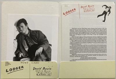 Lot 220 - DAVID BOWIE 1970S PRESS KITS