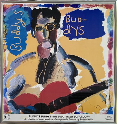 Lot 510 - PAUL MCCARTNEY - MPL - BUDDY HOLLY ARTWORK SIGNED BY DAVID OXTOBY.