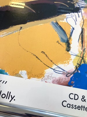 Lot 510 - PAUL MCCARTNEY - MPL - BUDDY HOLLY ARTWORK SIGNED BY DAVID OXTOBY.