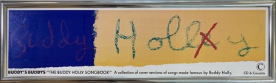 Lot 510 - PAUL MCCARTNEY - MPL - BUDDY HOLLY ARTWORK SIGNED BY DAVID OXTOBY.