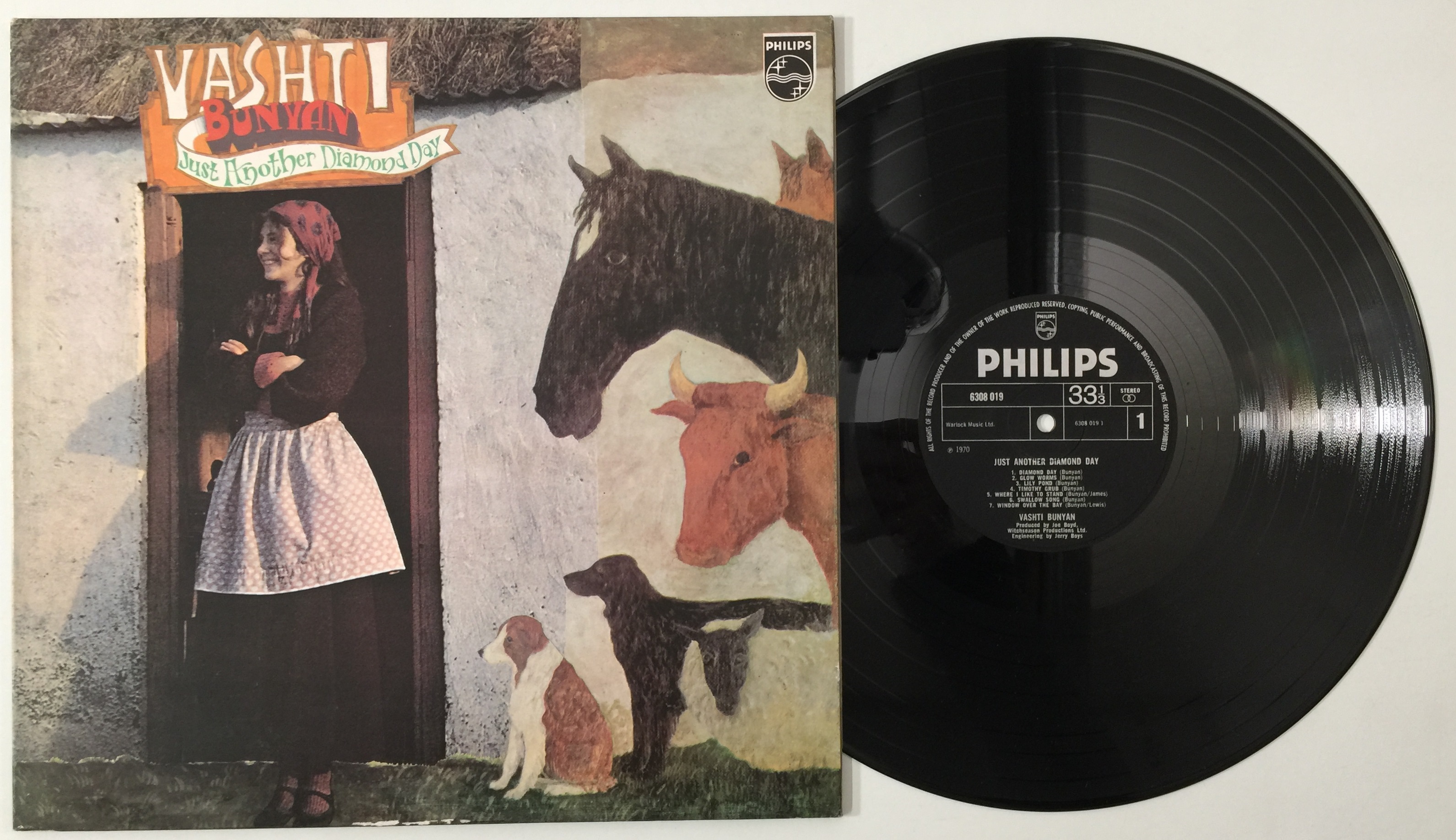 Lot 138 - VASHTI BUNYAN - JUST ANOTHER DIAMOND DAY LP