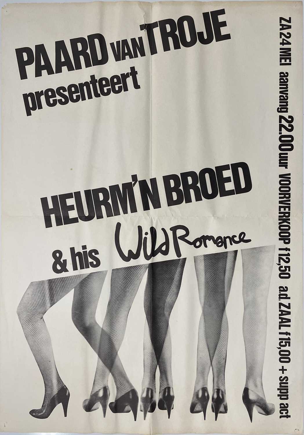 Lot 19 - HERMAN BROOD - A CONCERT POSTER FOR DEN HAAG