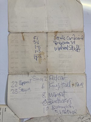 Lot 163 - 1960S EPHEMERA OWNED BY ALAN HOLMES OF SOUNDS INCORPORATED INC PHOTOS, TICKETS, PROGRAMMES.
