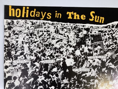 Lot 572 - THE SEX PISTOLS - HOLIDAYS IN THE SUN ORIGINAL POSTER.