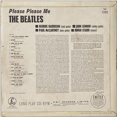 Lot 27 - THE BEATLES - PLEASE PLEASE ME LP (UK MONO FIFTH PRESSING - PMC 1202)