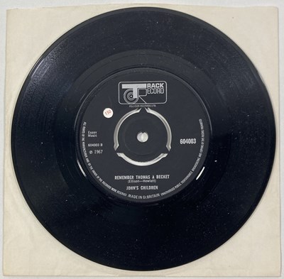 Lot 308 - MARC BOLAN / T,REX INTEREST - FULLY SIGNED COPY OF JOHN'S CHILDREN - DESDEMONA (TRACK 604003)