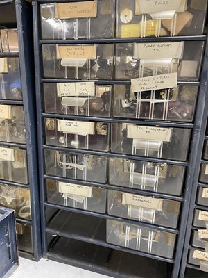 Lot 52 - STRAWBERRY STUDIOS - STRAWBERRY RENTALS COLLECTION - AUDIO PARTS AND SPARES FROM A TOURING ENGINEER.