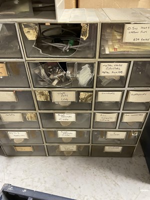 Lot 52 - STRAWBERRY STUDIOS - STRAWBERRY RENTALS COLLECTION - AUDIO PARTS AND SPARES FROM A TOURING ENGINEER.