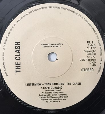 Lot 258 - THE CLASH - CAPITAL RADIO EP (ORIGINAL UK PROMO - CBS CL 1)