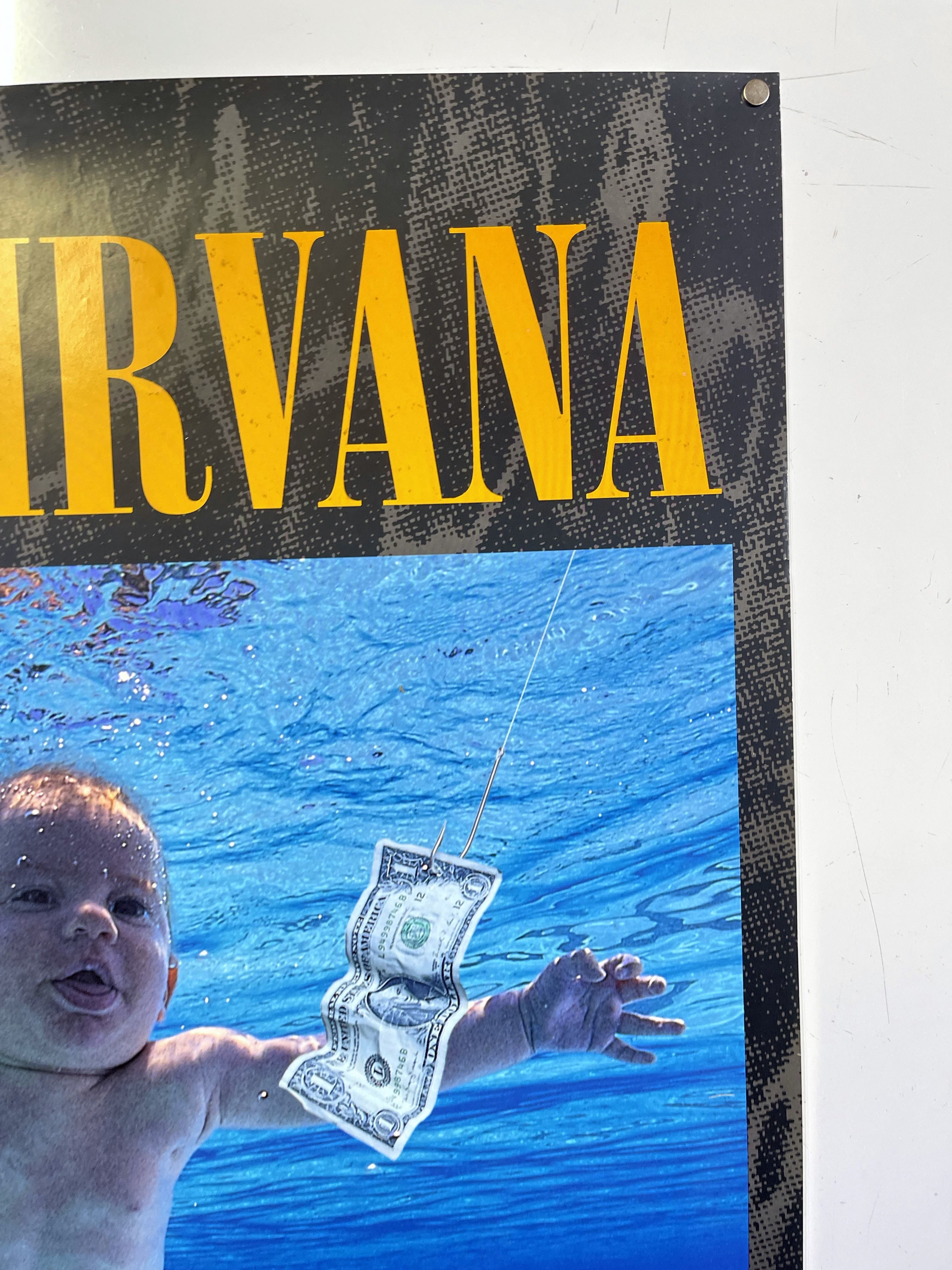 Lot 187 - NIRVANA - AN ORIGINAL SUBPOP PROMO POSTER