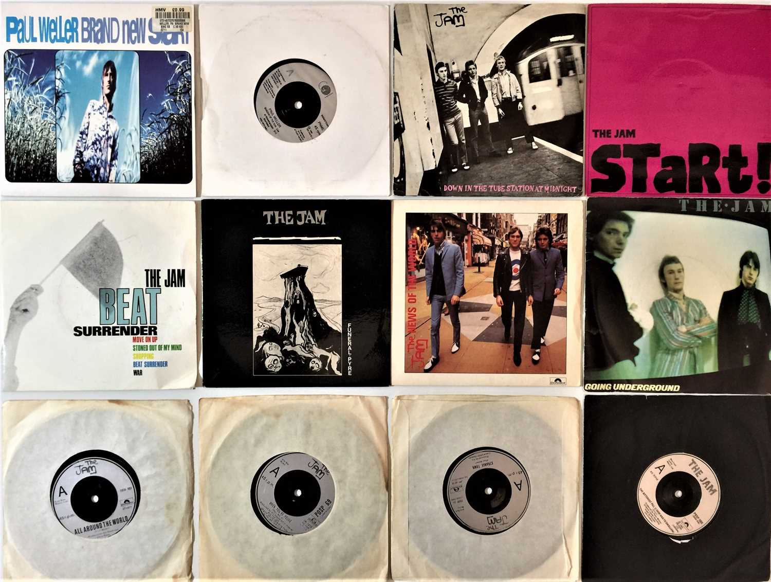 Lot 213 - Paul Weller & The Jam - 7"/CD Collection