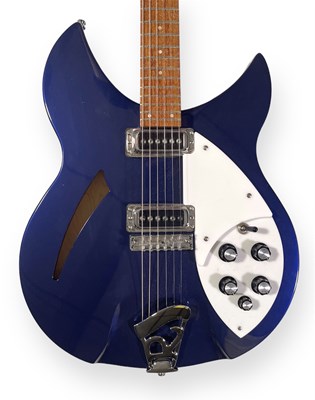 Lot 279 - RICKENBACKER 330 MIDNIGHT BLUE ELECTRIC GUITAR, SERIAL NO: 1040426.