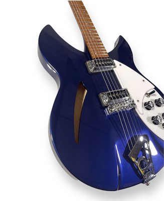 Lot 279 - RICKENBACKER 330 MIDNIGHT BLUE ELECTRIC GUITAR, SERIAL NO: 1040426.