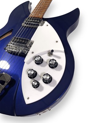 Lot 279 - RICKENBACKER 330 MIDNIGHT BLUE ELECTRIC GUITAR, SERIAL NO: 1040426.