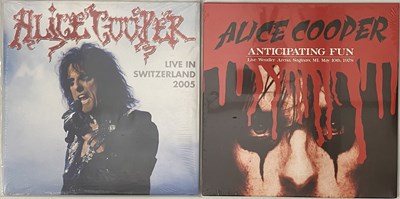 Lot 1146 - ALICE COOPER - PICTURE DISCS/ PRIVATE RELEASES/ RADIO SHOW LPs