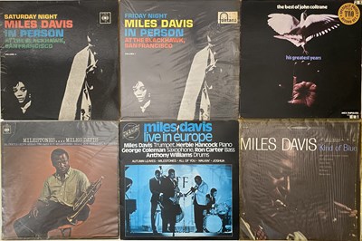 Lot 88 - JOHN COLTRANE/ MILES DAVIS - LP PACK