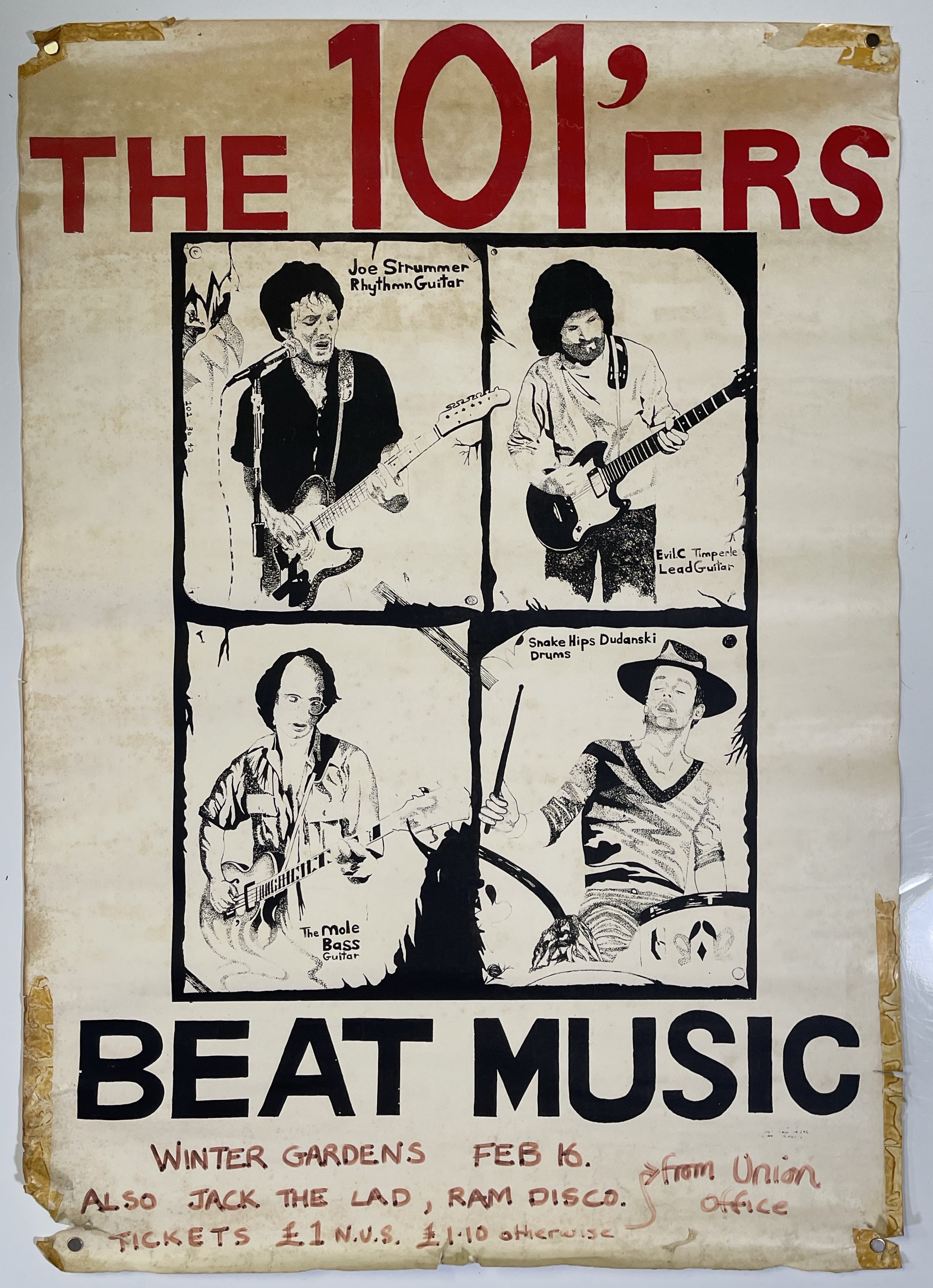 JOE STRUMMER 写真集 101'ERS & THE CLASH Lot 21 - THE CLASH INTEREST / JOE STRUMMER - AN