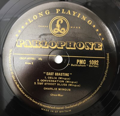 Lot 22 - CHARLIE MINGUS - EAST COASTING BY CHARLIE MINGUS LP (PMC 1092)