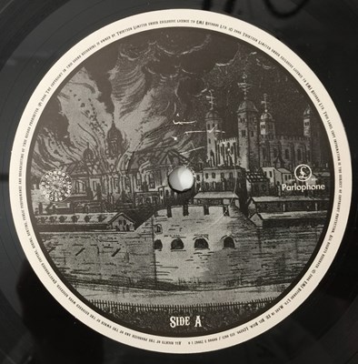 Lot 264 - THE GOOD, THE BAD & THE QUEEN - S/T LP (UK OG W/ POSTER - PARLOPHONE - 0094637306710)