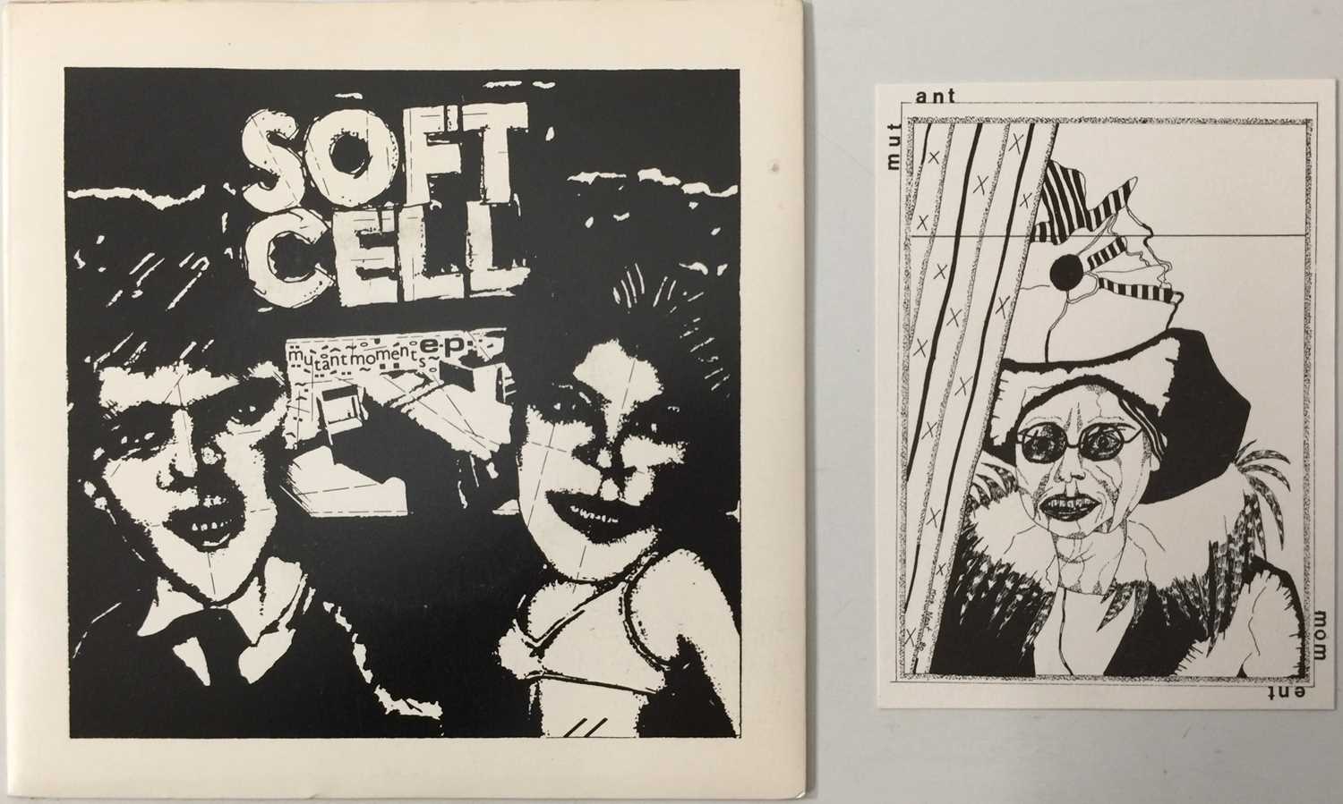 Lot 225 - SOFT CELL - MUTANT MOMENTS EP (ORIGINAL UK PRESSING WITH POSTCARD - ABF 1)