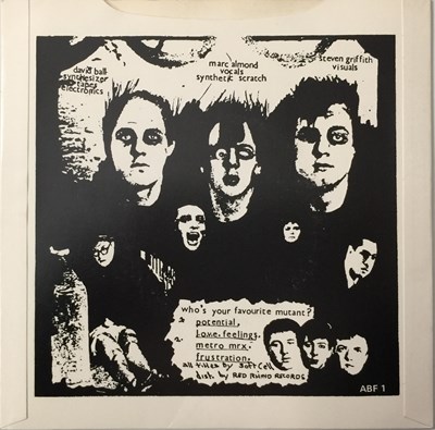 Lot 225 - SOFT CELL - MUTANT MOMENTS EP (ORIGINAL UK PRESSING WITH POSTCARD - ABF 1)