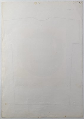 Lot 48 - BOY LONDON - JAMIE REID (1947 - 2023) - JAMIE REID DESIGNS FOR BOY LONDON - ORIGINAL PROOFS FOR T-SHIRT DESIGN.