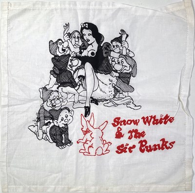 Lot 59 - BOY LONDON - SEDITIONARIES DESIGN - 'SNOW WHITE' PRINTED HANDKERCHIEF.