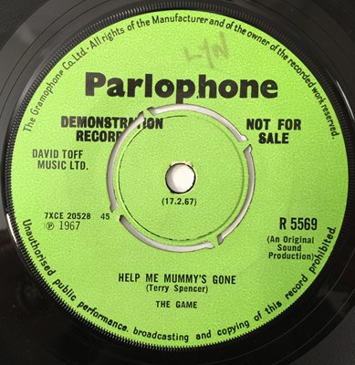 Lot 32 - THE GAME - IT'S SHOCKING WHAT THEY CALL ME 7" (UK FREAKBEAT PROMO - PARLOPHONE - R5569)