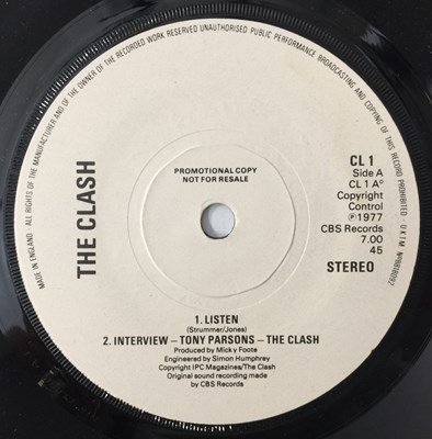 Lot 399 - THE CLASH - CAPITAL RADIO EP (PROMO - CL 1)