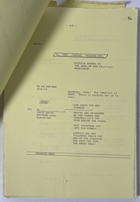 Lot 203 - DOCTOR WHO INTEREST - MYSTERIOUS PLANET CAMERA SCRIPT - 1986.