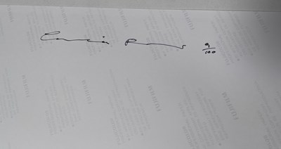 Lot 65 - CORNELIA PARKER (BRITISH B.1956) SIGNED LIMITED EDITION PRINT.