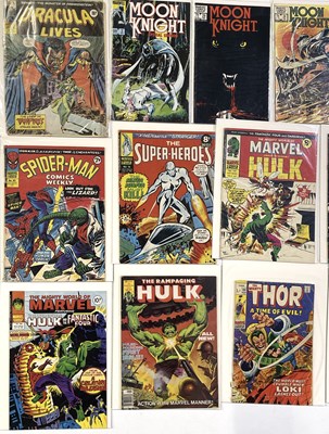Lot 52 - MARVEL COMICS - INC CAPTAIN BRITAIN #1/LOGAN'S RUN #1.