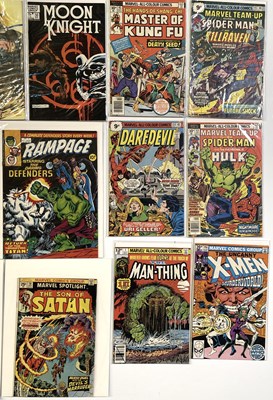 Lot 52 - MARVEL COMICS - INC CAPTAIN BRITAIN #1/LOGAN'S RUN #1.