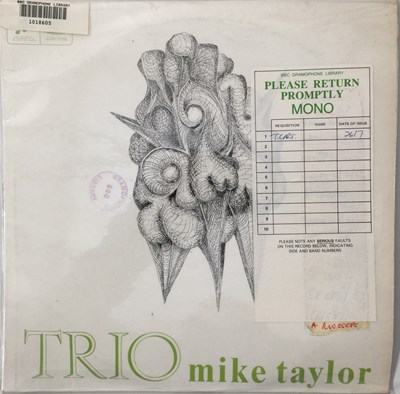 Lot 69 - THE MIKE TAYLOR TRIO - TRIO LP (ORIGINAL UK MONO COPY - COLUMBIA SX 6137).