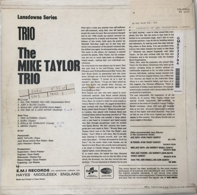 Lot 69 - THE MIKE TAYLOR TRIO - TRIO LP (ORIGINAL UK MONO COPY - COLUMBIA SX 6137).