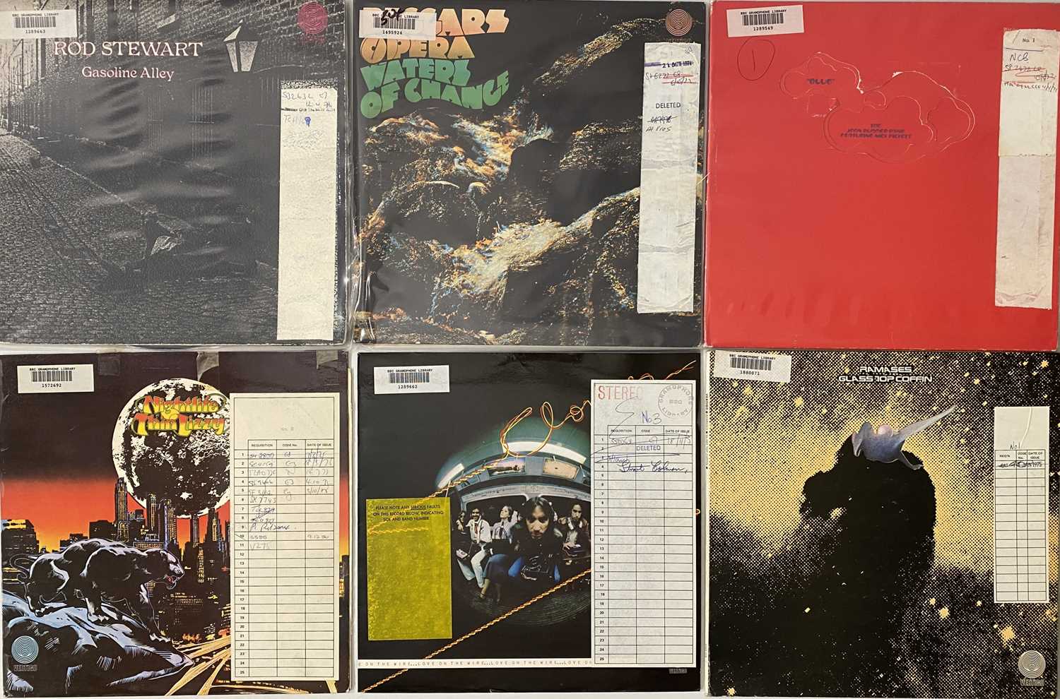 Lot 79 - VERTIGO - SWIRL/SPACESHIP LPs
