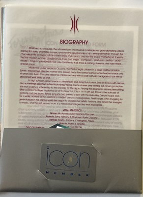 Lot 49 - MADONNA MEMORABILIA - MDNA PREMIUM PACKAGE