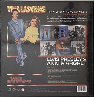 Lot 655 - ELVIS PRESLEY - THE MAKING OF VIVA LAS VEGAS CD/ BOOK BOX SET (NEW & SEALED - 506020-975141)