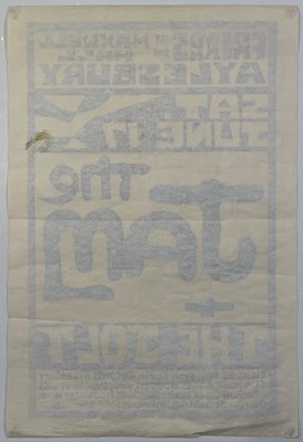 Lot 428 - THE JAM - A RARE CONCERT POSTER FOR THE FRIARS CLUB,  1978.