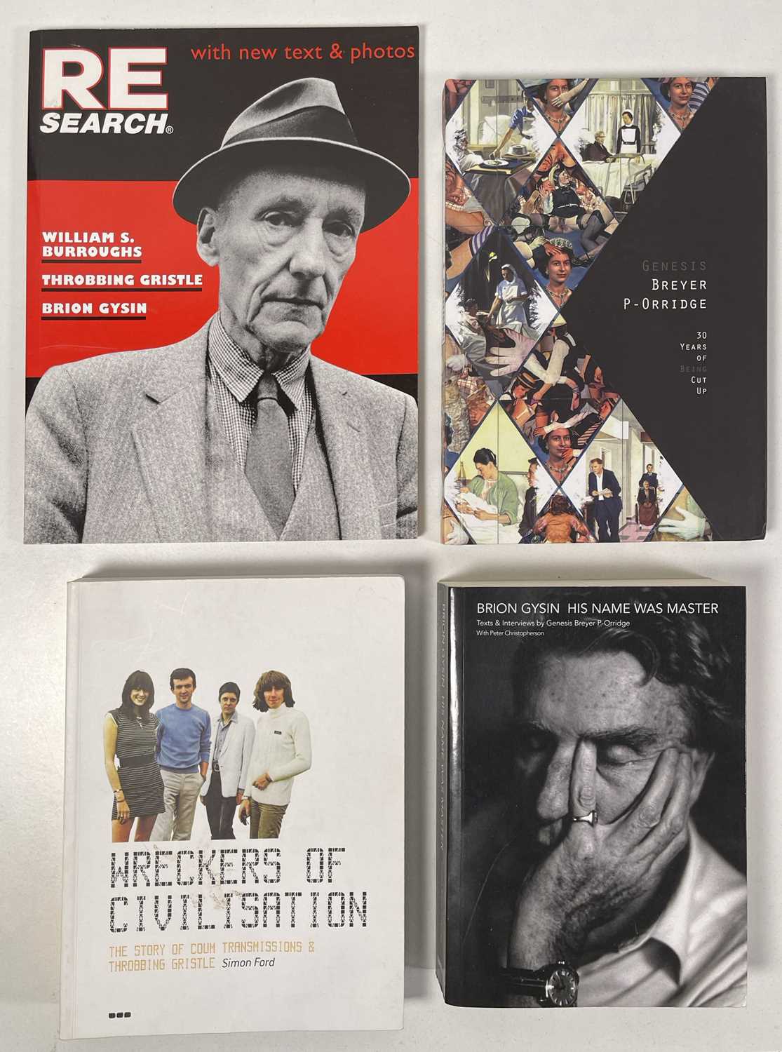 Lot 30 - THROBBING GRISTLE / GENESIS P-ORRIDGE BOOKS INC '30 YEARS OF BEING CUT UP'.