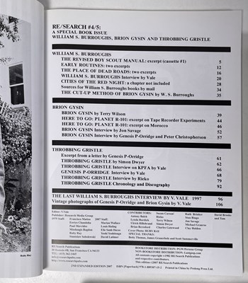 Lot 30 - THROBBING GRISTLE / GENESIS P-ORRIDGE BOOKS INC '30 YEARS OF BEING CUT UP'.