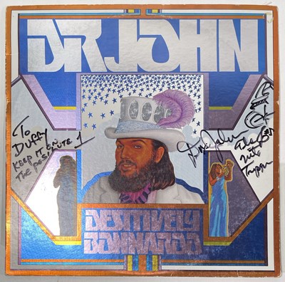 Lot 48 - DR. JOHN SIGNED CD AND LP.
