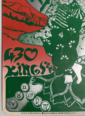 Lot 73 - BRITISH PSYCH - HAPSHASH AND THE COLOURED COAT - HUNG ON YOU ORIGINAL SHOP POSTER.